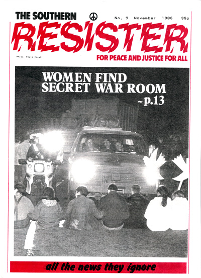 The Southern Resister for Peace and Justice for All, 1986, November, No. 9.
