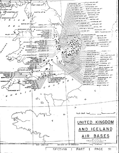 United Kingdom and Iceland Air Bases World War II