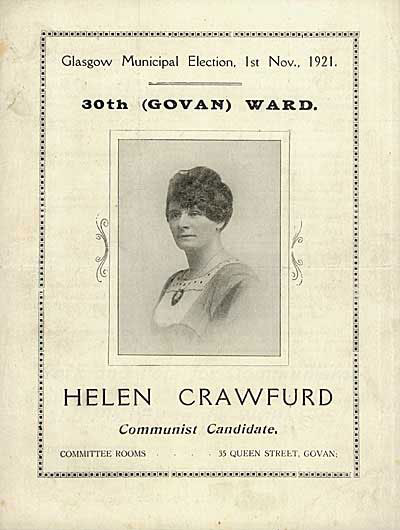 Helen Crawfurd, 1921