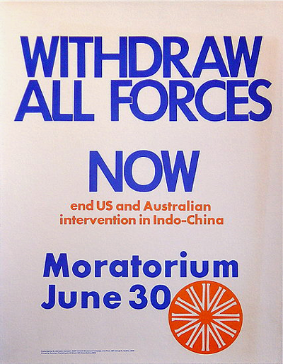 Moratorium to End the War in Vietnam, Australia, 1971