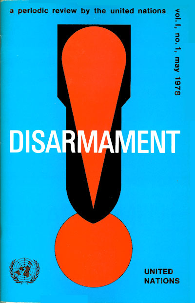 UN: Disarmament, vol. 1. No.1