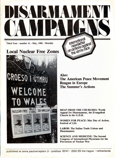 Disarmament Campaigns, 1982:11.