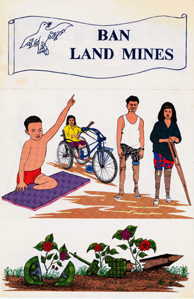 Ban Land Mines / Forbyd landminer.